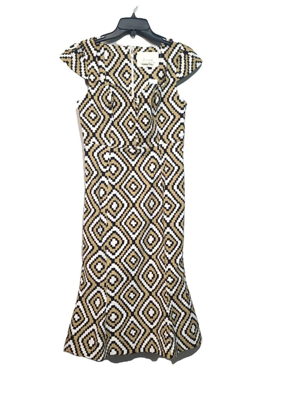 Anthropologie The Cecily Fit & Flare Sweetheart Midi Dress Size SP